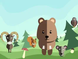 Game screenshot Funny wild animals puzzle for kids apk