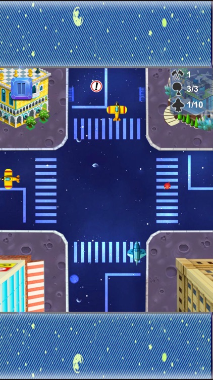 Aliens Crossing The Road Free - Space Line