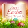 Icon Happy Easter Greeting Card.s Maker - Collage Photo & Send Wishes with Cute Bunny Egg Sticker