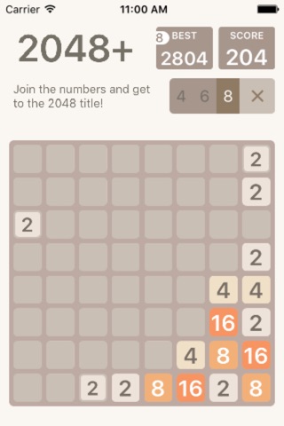 2048+:Find more fun screenshot 3