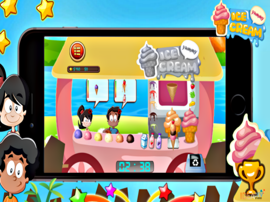 Ice Cream Maker - Kids Cooking Games FREE screenshot 8