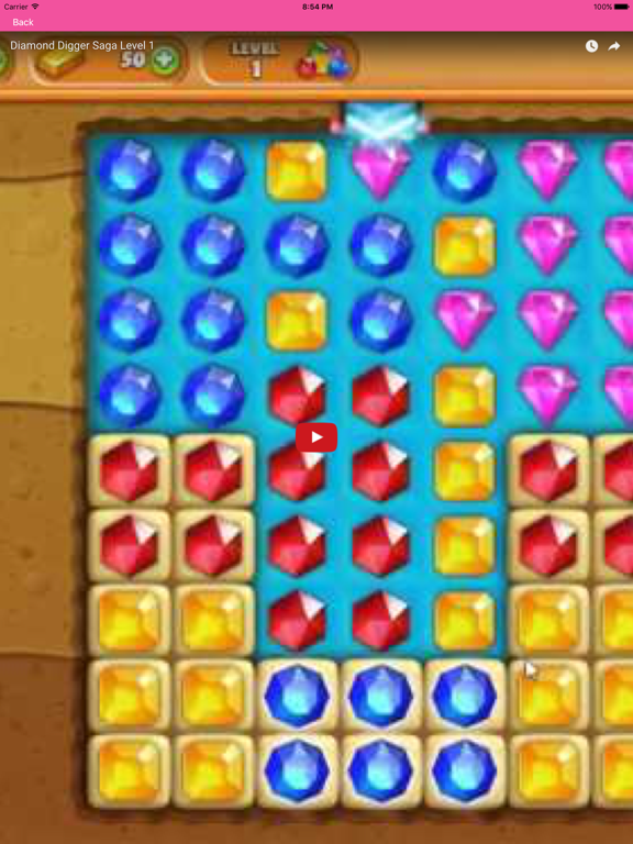 Screenshot #4 pour Guide pour Diamond Digger Saga - Tous les 890 niveaux