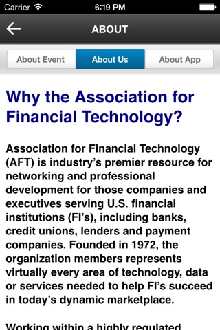 Assn for Financial Technology screenshot 4