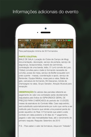 Facasuaformatura.com screenshot 3