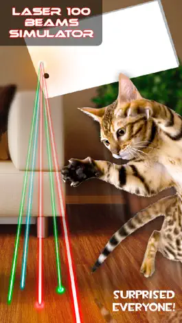 Game screenshot Laser 100 Beams Prank hack