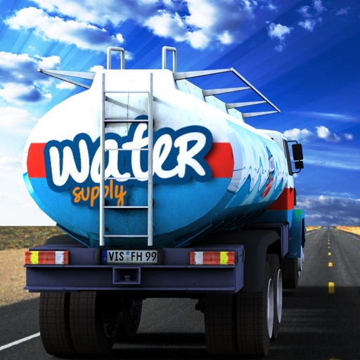 Water Truck Supply Simulator - Real Cargo Transporter & Trucker Game 2016 iOS App