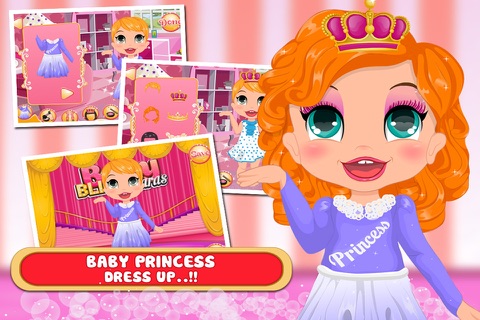 Baby Spa Bling - Makeover, Makeup, Dressup Salon - Kids Games screenshot 4