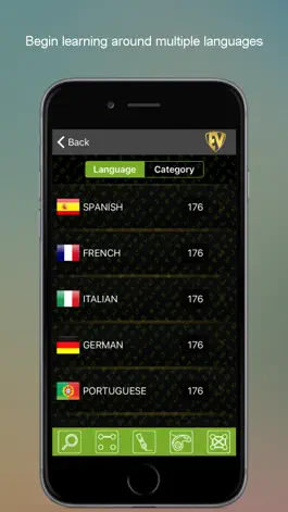Game screenshot Lingodiction - SMART Learning of French, German, Spanish, Chinese Language with Pronunciation & Translator apk