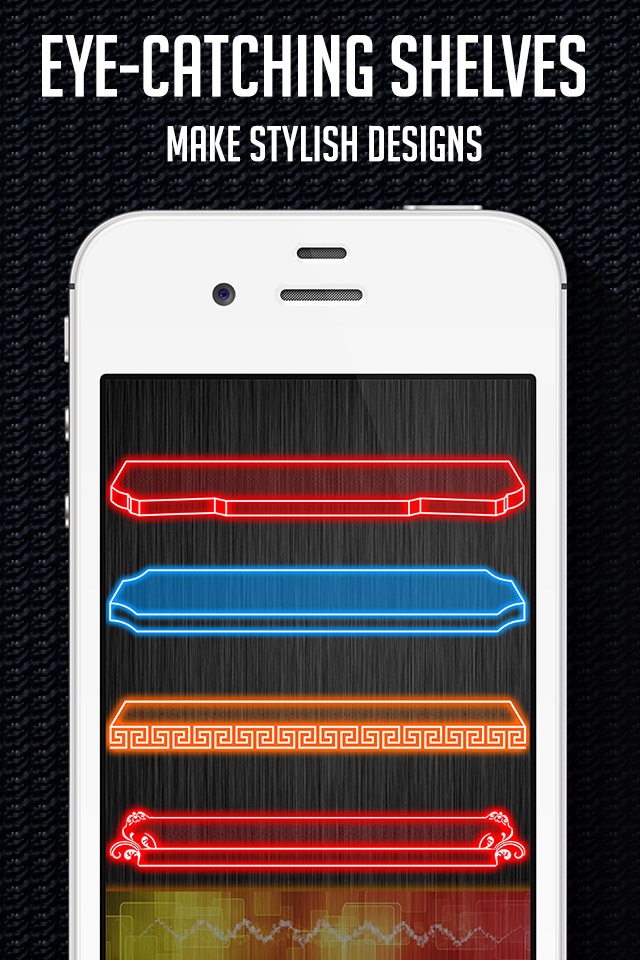 Glow Wallpapers Creator & Lock Screen Themes with Icons, Shelves, Docks & Backgrounds screenshot 3