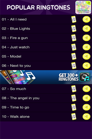 Most Popular Ringtones and Alert Tones – Best Collection of Melodies with Awesome Sound Effects screenshot 2