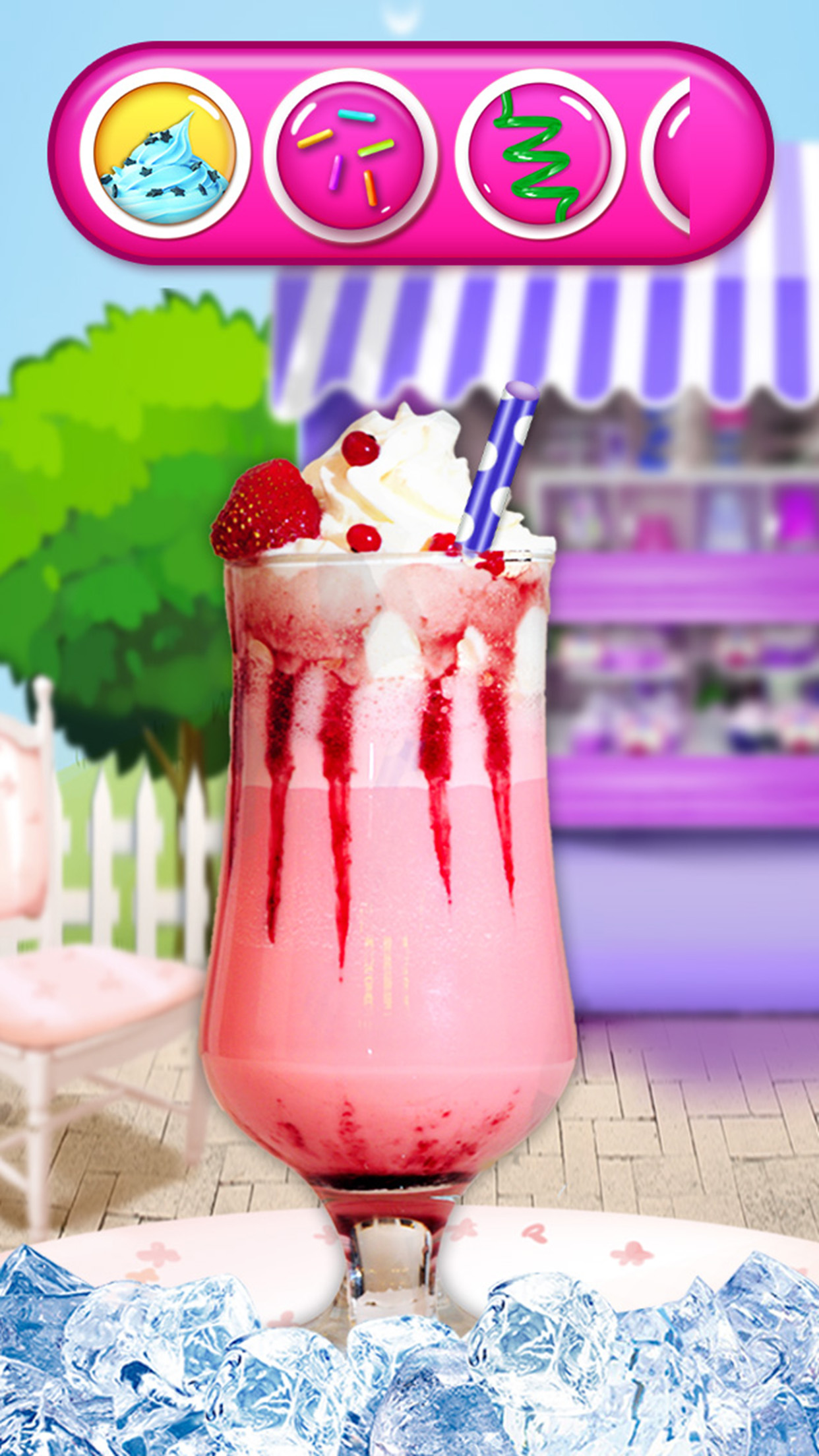 Celebrity Milkshakes! - cooking games