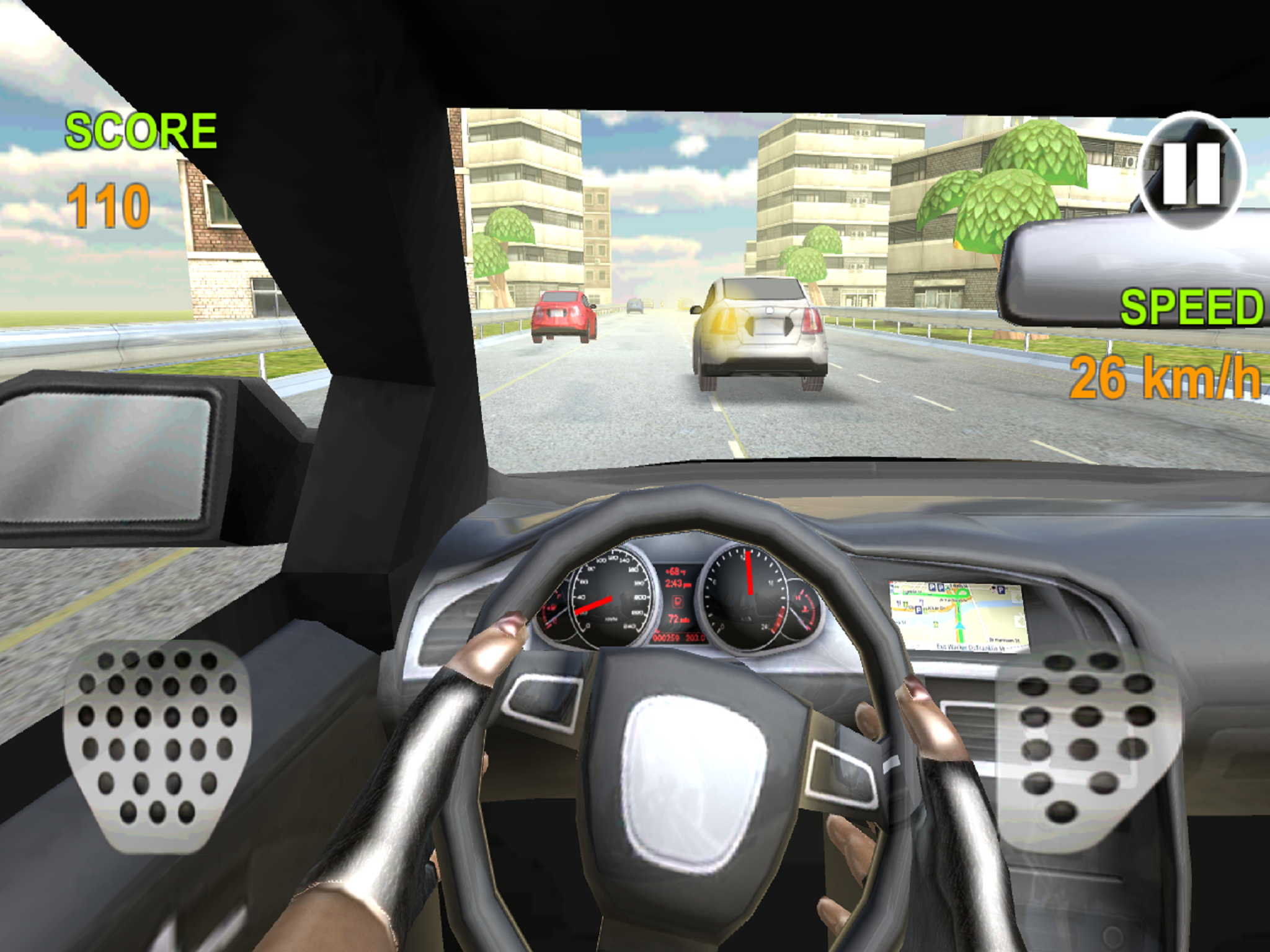 Extreme Racing In Car 3D Free screenshot 5