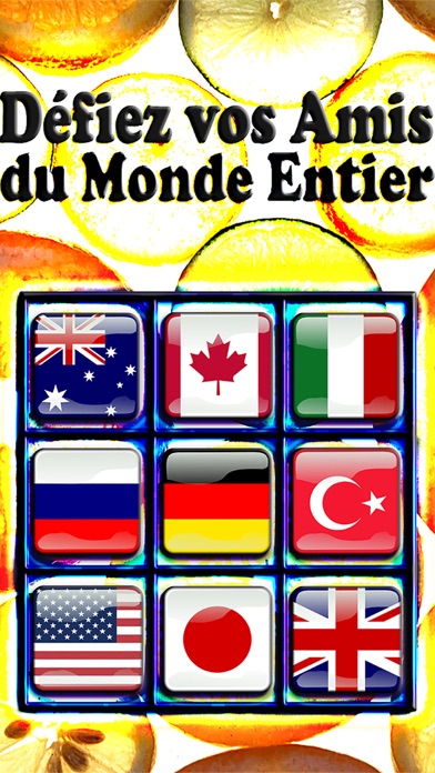 Screenshot #2 pour Morpion de Fruit – Jeu de Morpion - XOXO - XO