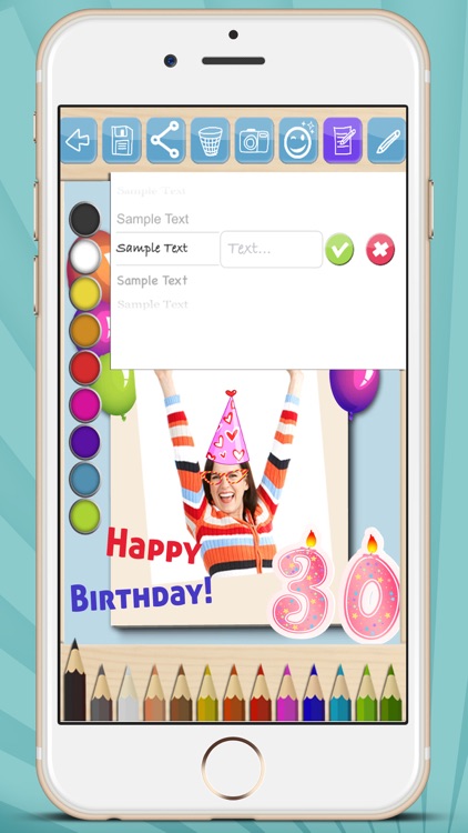 Create cards and postcards to wish happy birthday screenshot-3