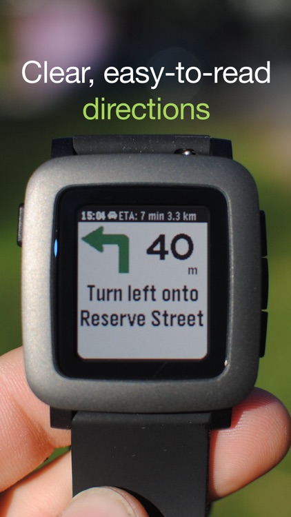MapsGPS for Pebble - Smartwatch maps and directions