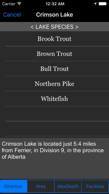 Alberta: Fishing Lakes