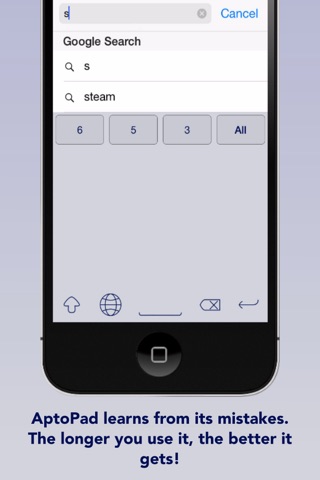 AptoPad - Handwriting Recognizing Keyboard screenshot 3