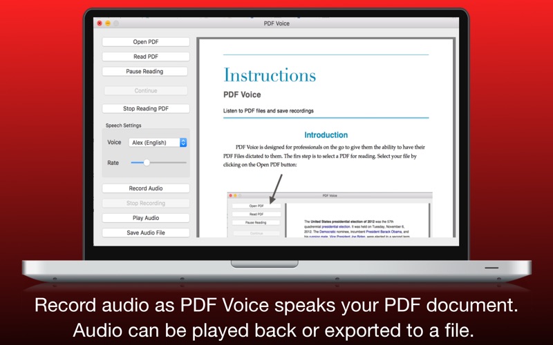 pdf voice iphone screenshot 2