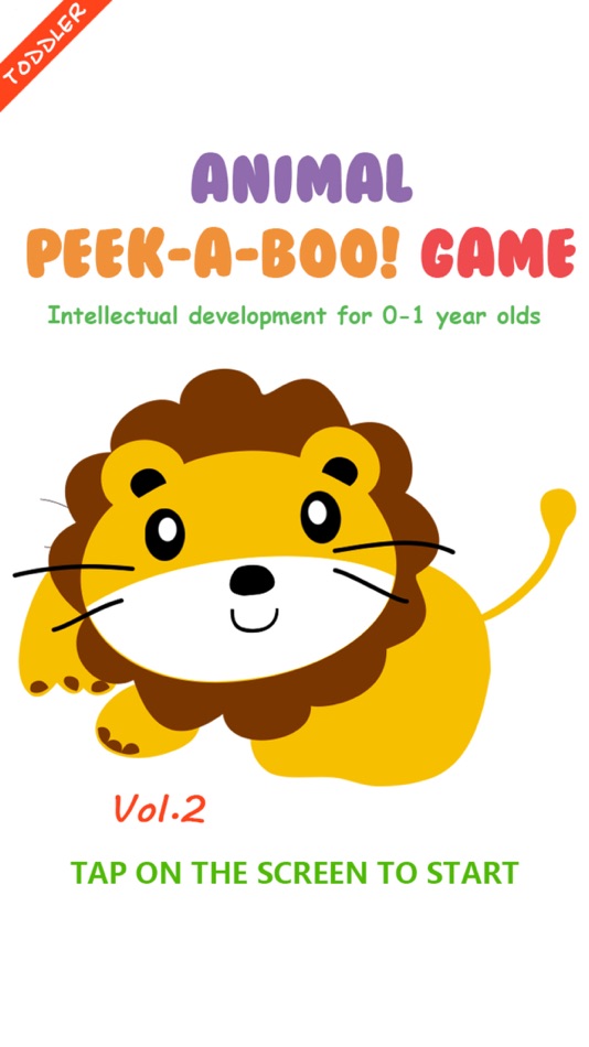 Animal Peek-A-Boo! Vol.2 (Surprise Game for Infant) - 1.1.0 - (iOS)