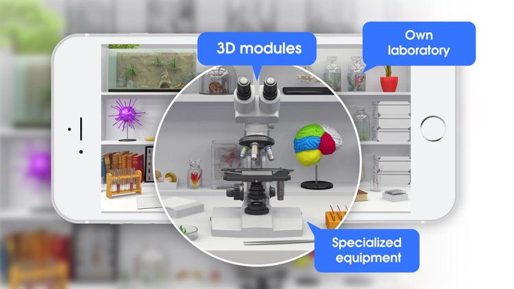 3D Virtual laboratory. Biology Free