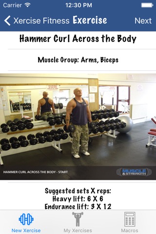 Xercise Fitness screenshot 2