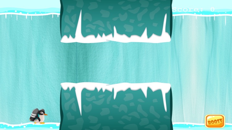 Running Jetpack Penguin