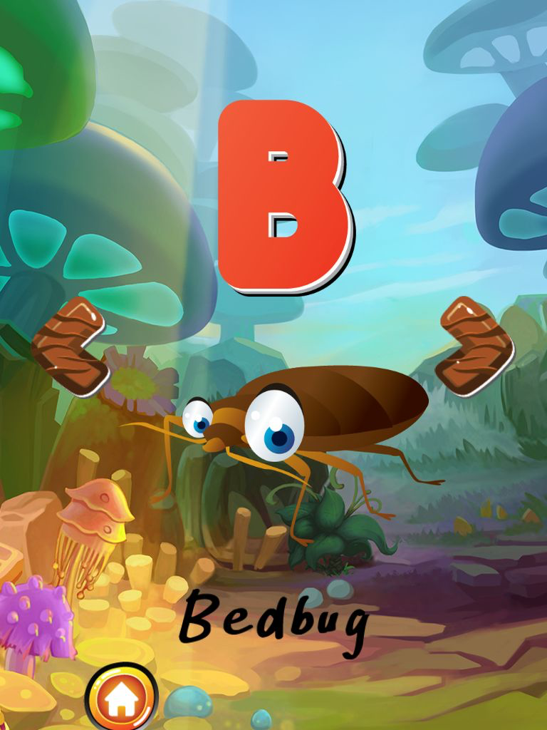 ABC Insects World Flashcards For Kids: Preschool and Kindergarten Explorers! screenshot 6