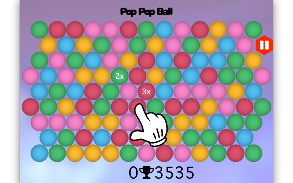 #1. Pop Pop Ball : Popping Matching Colors Game (macOS) 来自: Mark Morrill