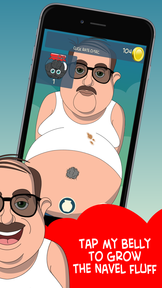 #1. Belly Button Lint Clicker - The addictive idle game (iOS) 由: Artex Studios, Inc.