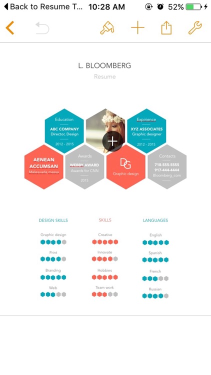 Resume Templates for Pages