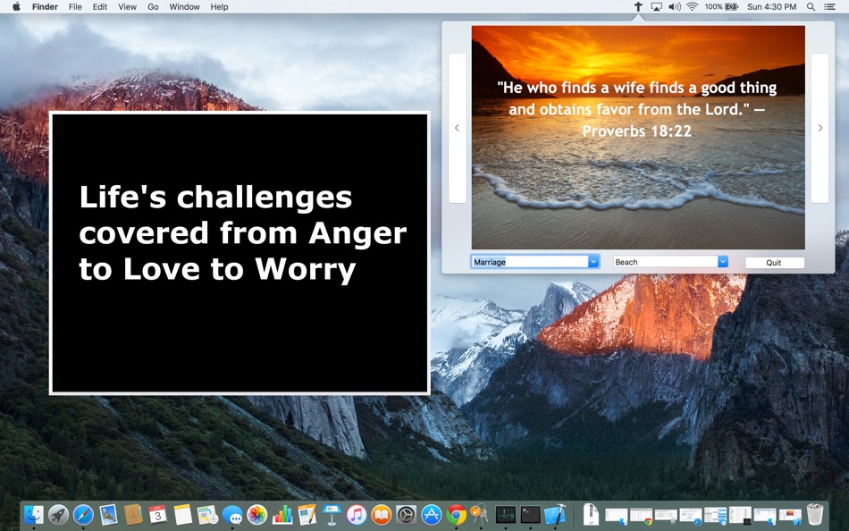 #2. Daily Bible Promise (macOS) 由: Flamethrower