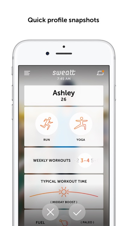 Sweatt - A dating app for the fitness community