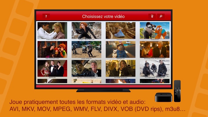 Screenshot #3 pour Lecteur vidéos AviFAST pour multiples formats de vidéos de NAS Media Server (UPnP DLNA)