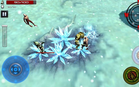 Swordsman In Ice screenshot 2