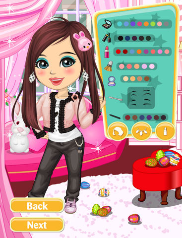 Easter with Dora - Play this dresses game with Dora iPad screenshot