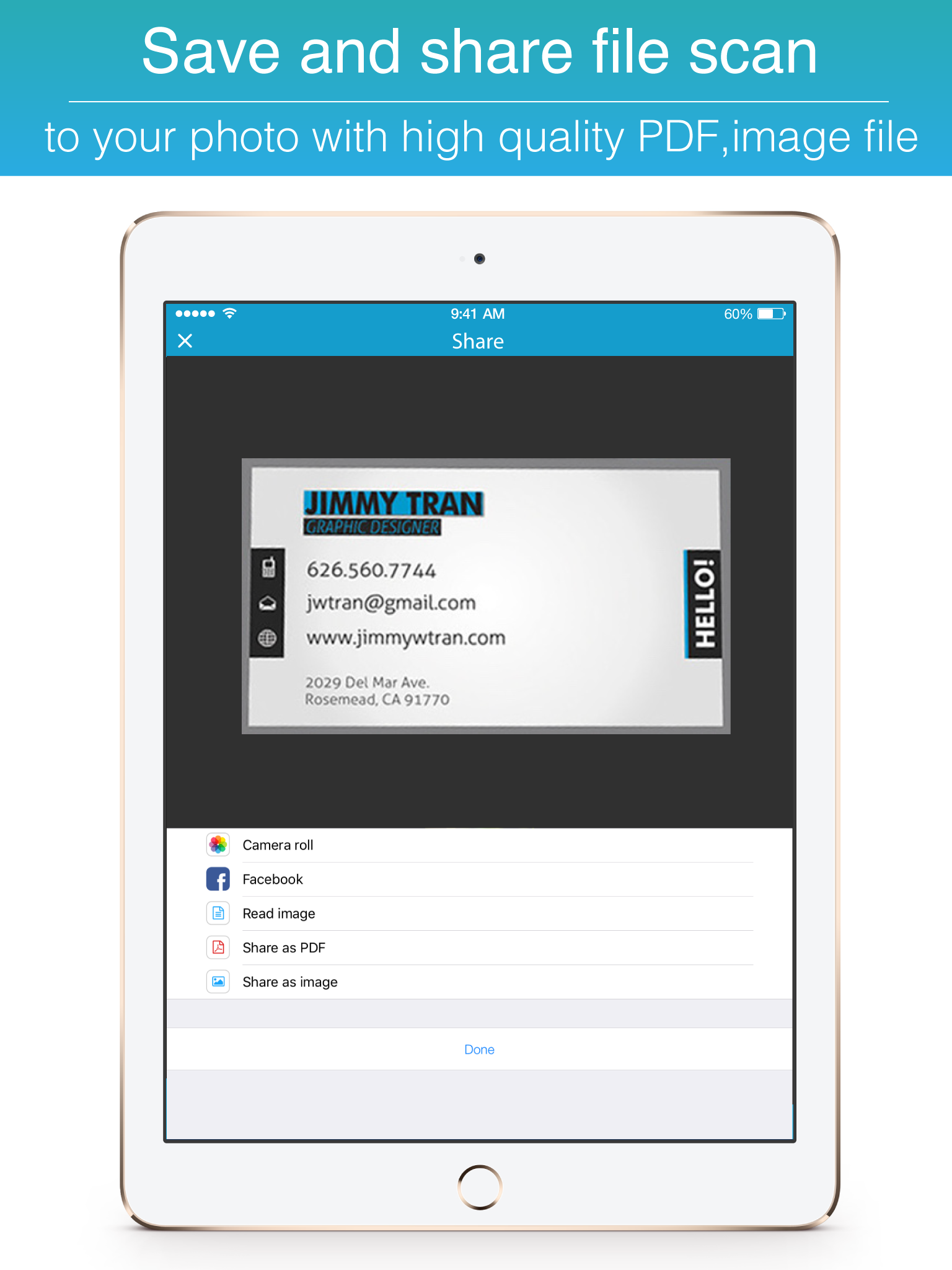 Master Scanner : Scan business card.s, book keeping, fax file with OCR Chinese English screenshot 9