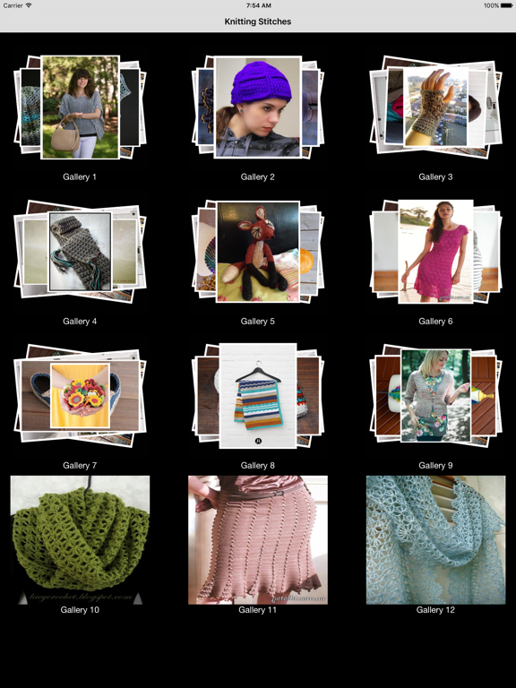 Screenshot #4 pour Knitting Stitches