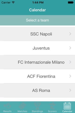 InfoLeague - Italian Serie A screenshot 2