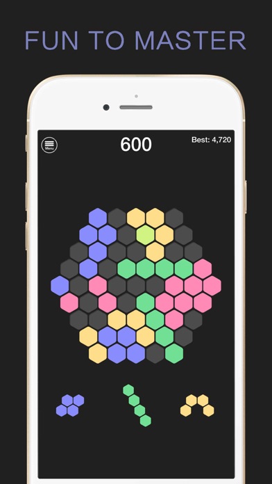 Screenshot #3 pour Hex Puzzle Six Sides Block Hexa Fit
