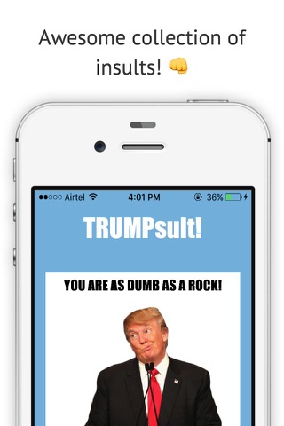 Trumpsult - Insult in Trump style! screenshot 2