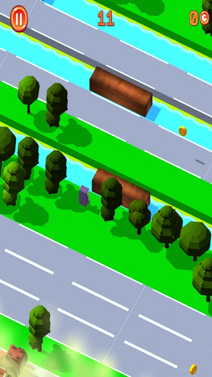 Penguin Cross Road screenshot-3