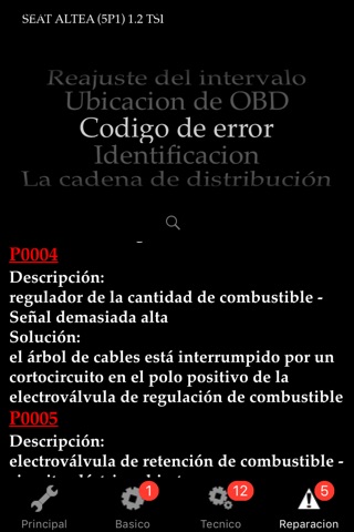 Auto Info 2017 Espanol screenshot 4