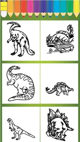 Game screenshot Dinosaur Coloring book and learn abc Alphabet 123 Numbers apk