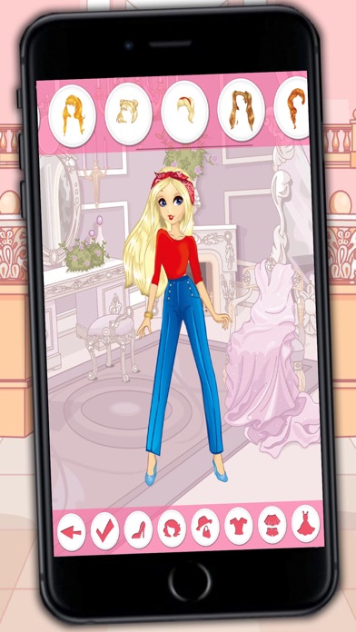 Screenshot #1 pour poupées habillées et des modèles de conception - jeux de mode pour les filles de tous les âges