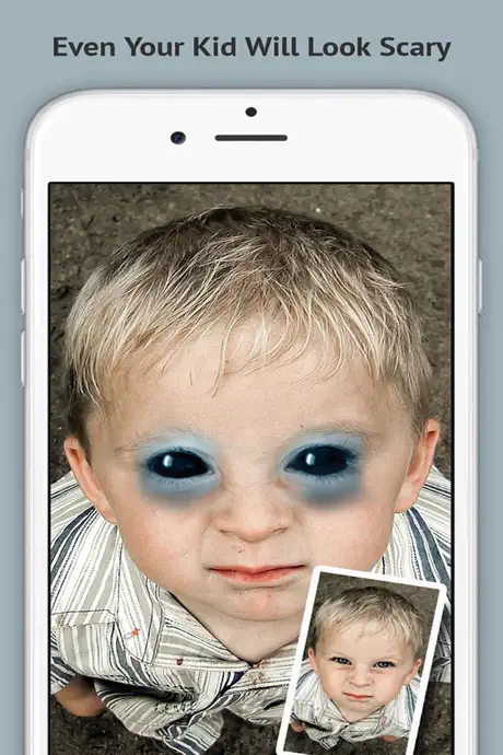 Creepy Booth - Manipulate your friends face into a terrifying mo