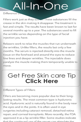 Anti aging guide - the ultimate guide to anti aging for your skin and wrinkles ! screenshot 4