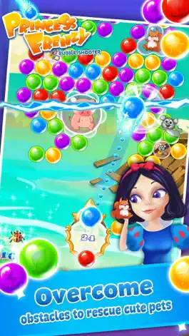 Game screenshot Princess Frenzy - Pop Bubble Shooter Blast Game mod apk