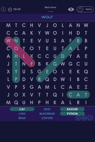Word Search Smart - Brain up training fun game to find crush hidden words! screenshot 4