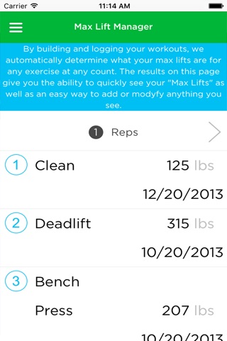 Fitness Whiteboard screenshot 3