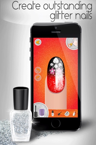 Glitter Nail Makeover Salon - Play Fashion Spa Game And Get Shiny Manicure Design.s screenshot 2